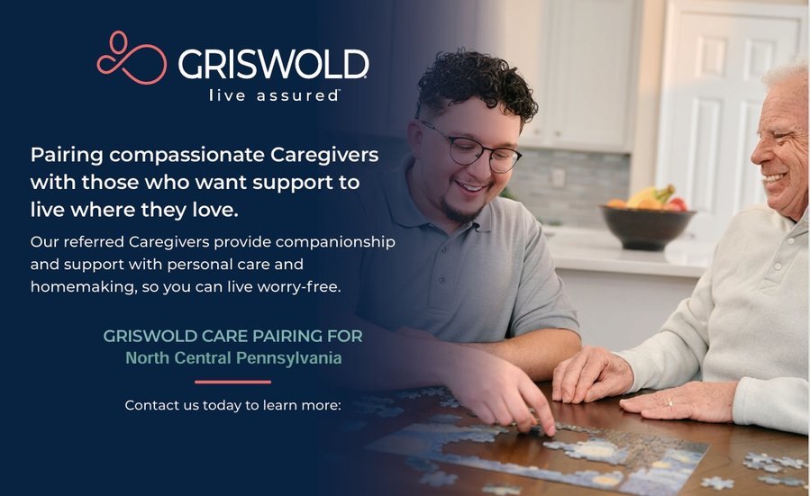 Griswold Care Pairing for North Central Pennsylvania